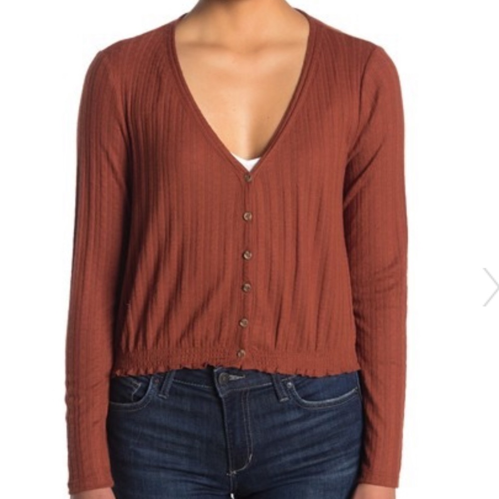 Abound Women’s Pointelle Knit Sweater Top
